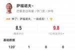 一战成名！巴黎门将萨福诺夫全场数据：点球大战连扑4点！
